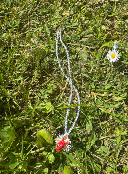 Collier Lobster Love - Blanc