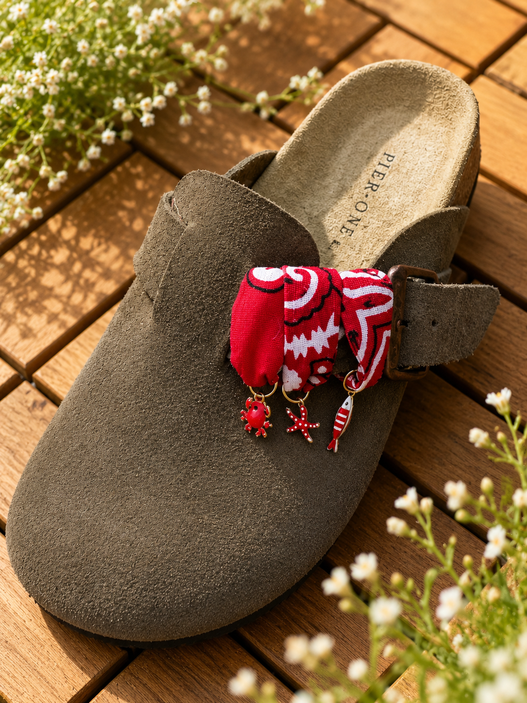 Bandana Sandales – Red Coral ❤️