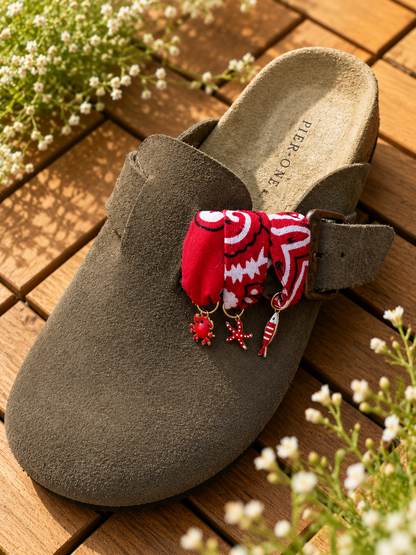 Bandana Sandales – Red Coral ❤️