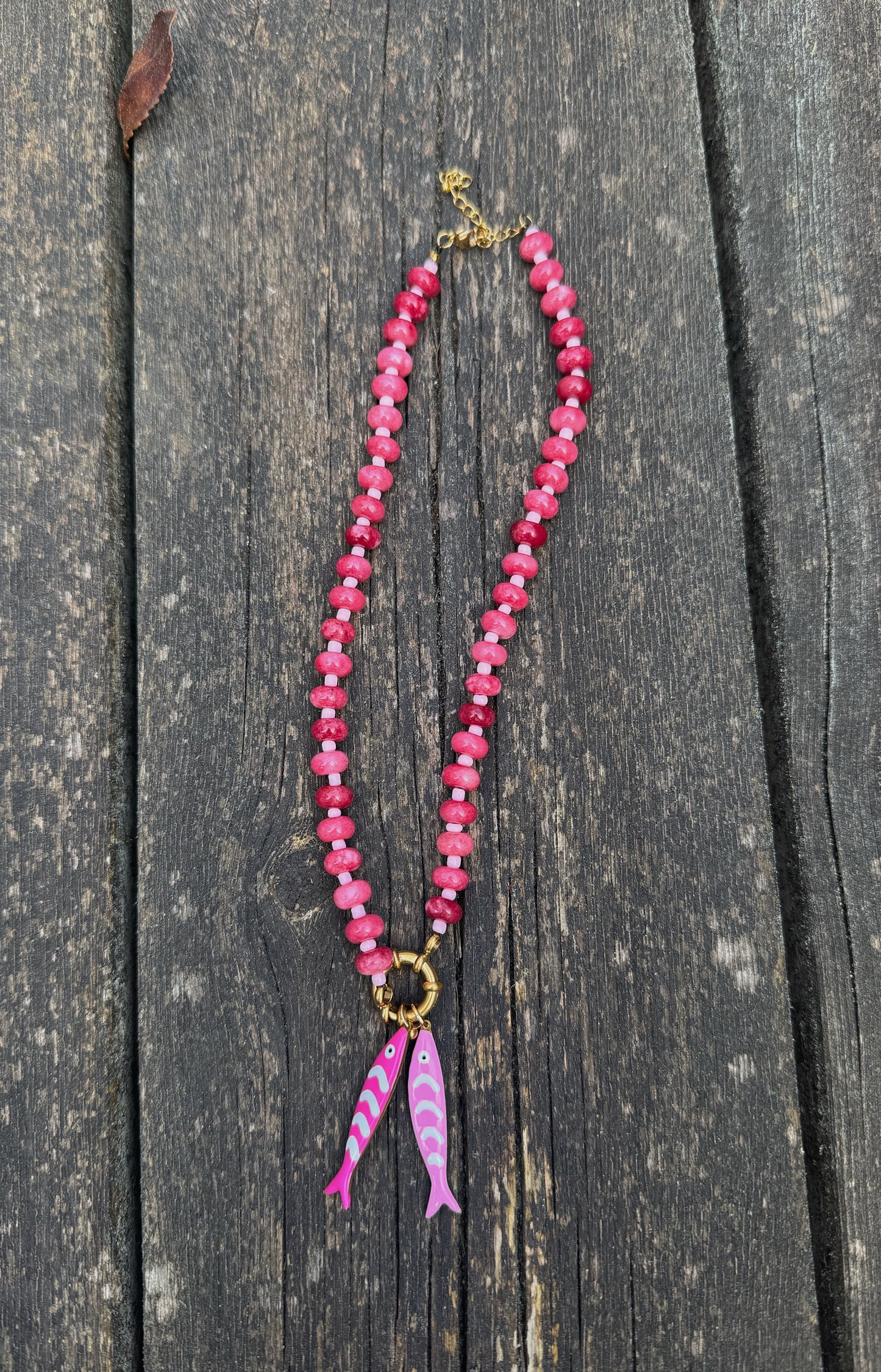 Collier Sardines Rosées