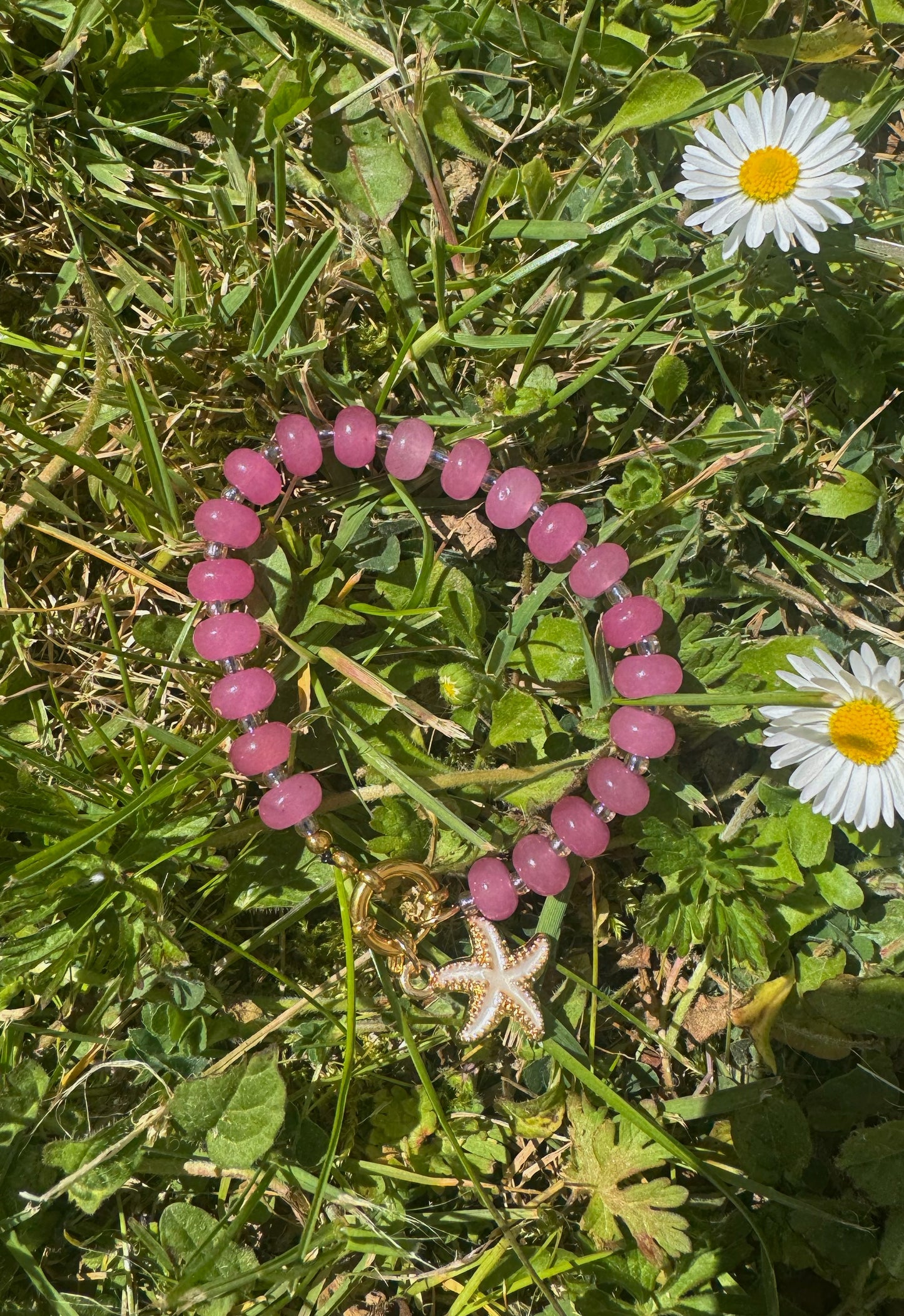 Bracelet Étoile de Mer Rosée