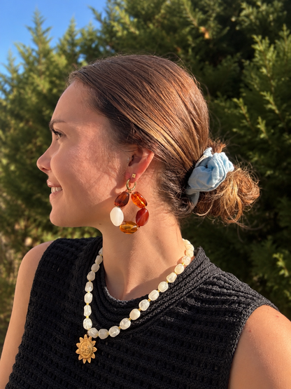 Boucles d’oreilles Perles