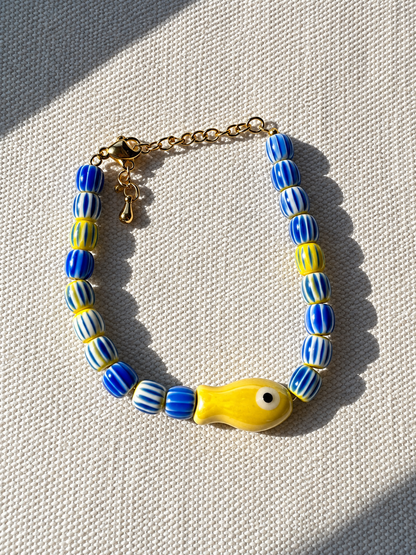 Bracelet « Petit Poisson Jaune »