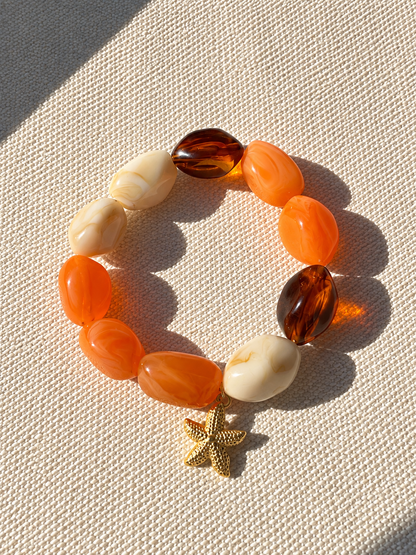 Bracelet Méditerranée – Perles XXL & Breloques