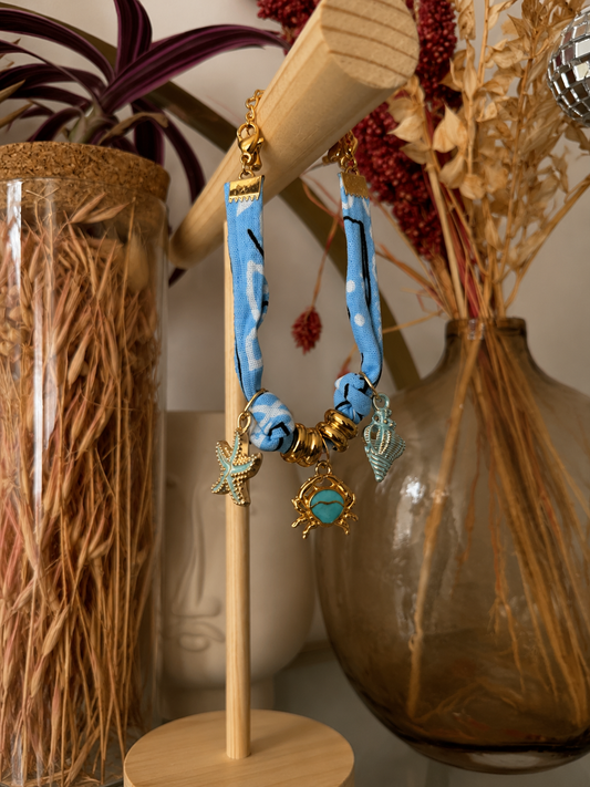 Bracelet bandana Azure