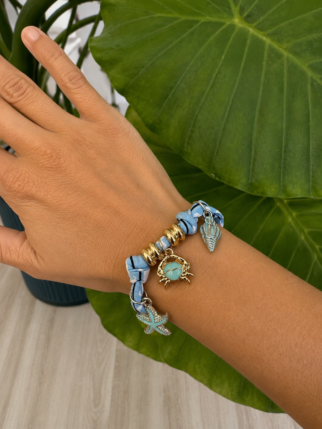 Bracelet bandana Azure