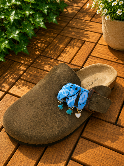 Bandana Sandales – Blue Lagoon 💙