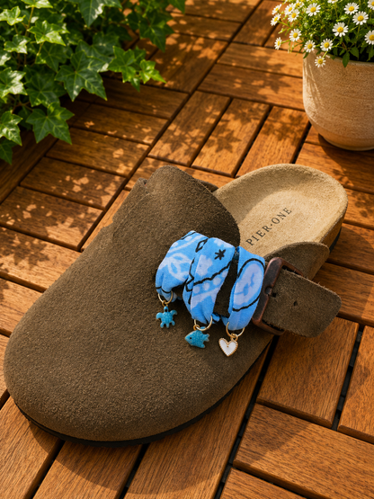 Bandana Sandales – Blue Lagoon 💙