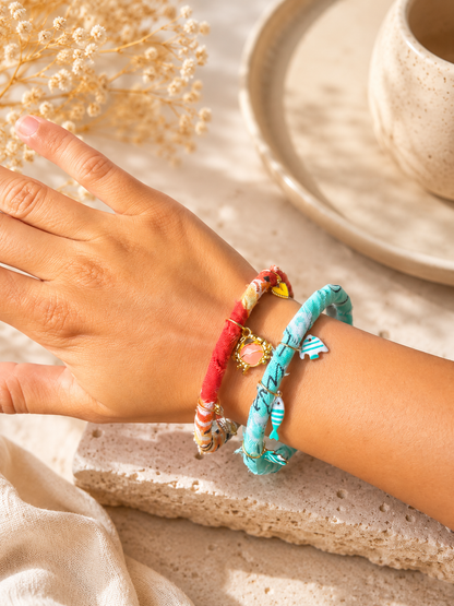Bracelet Jonc Bandana Charms