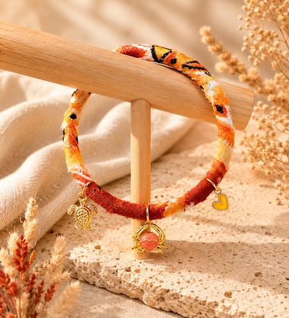 Bracelet Jonc Bandana Charms