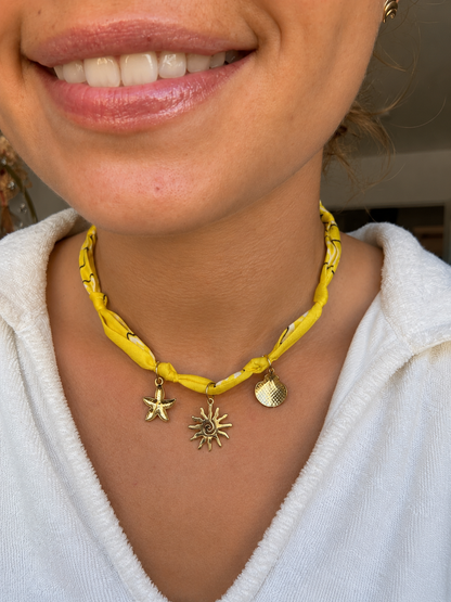 Collier Bandana Golden Sun