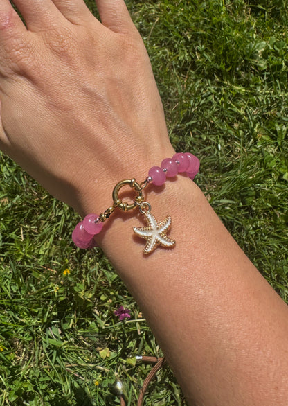 Bracelet Étoile de Mer Rosée