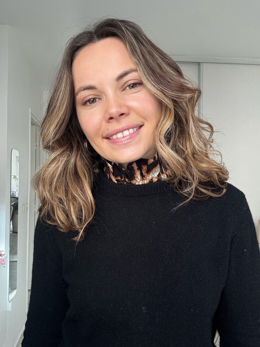 FAUVE EDIT - Col amovible imprimé léopard