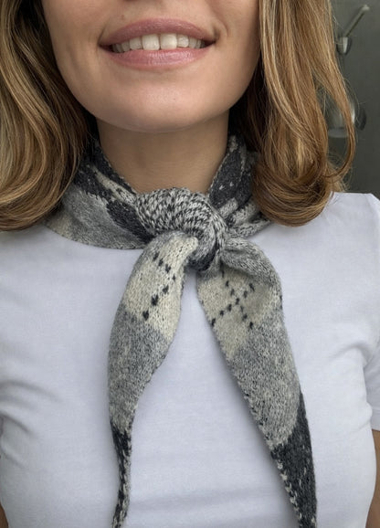 Foulard en maille losange VICTOR